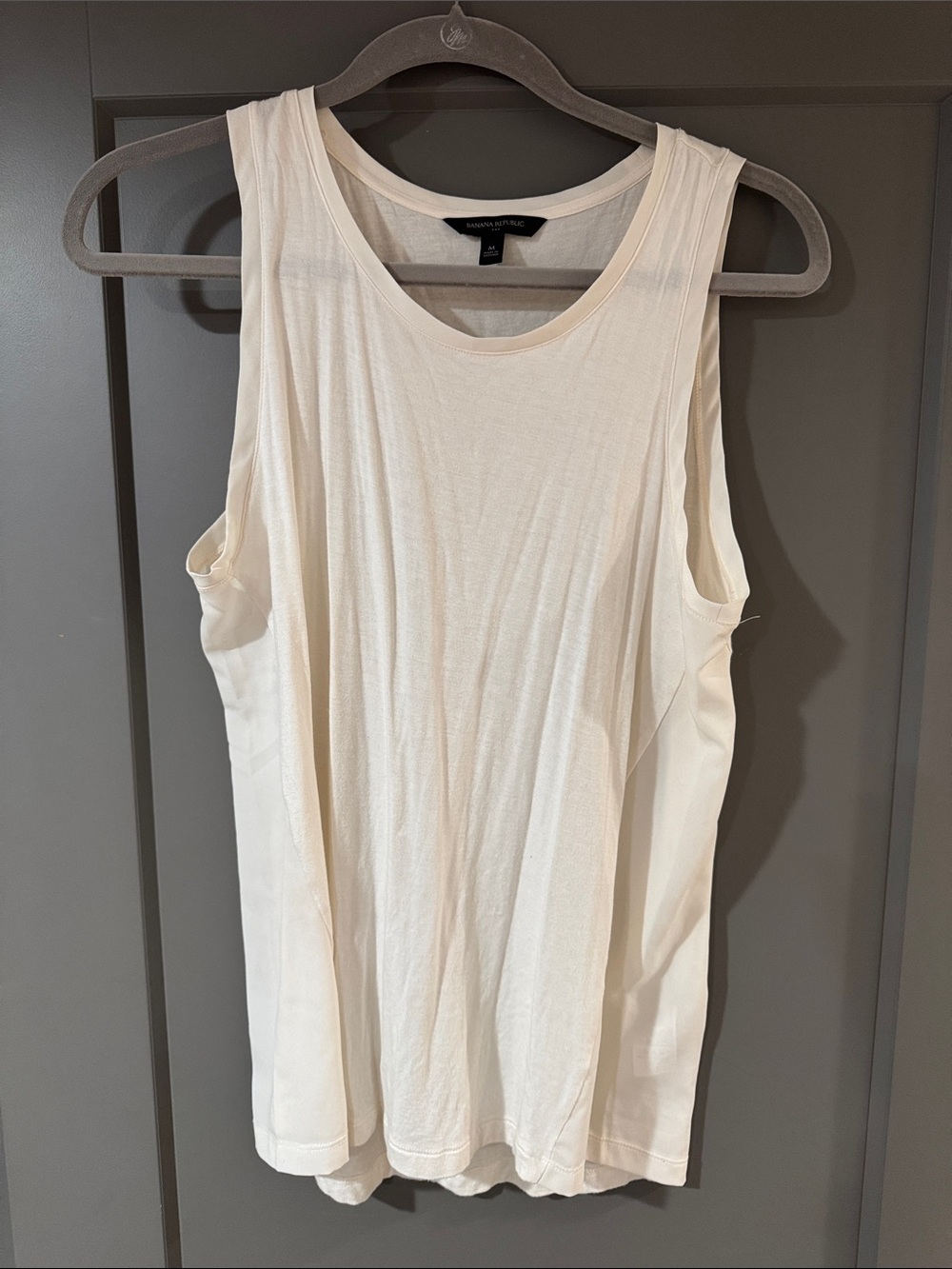 Lightweight Tank Top in Ivory